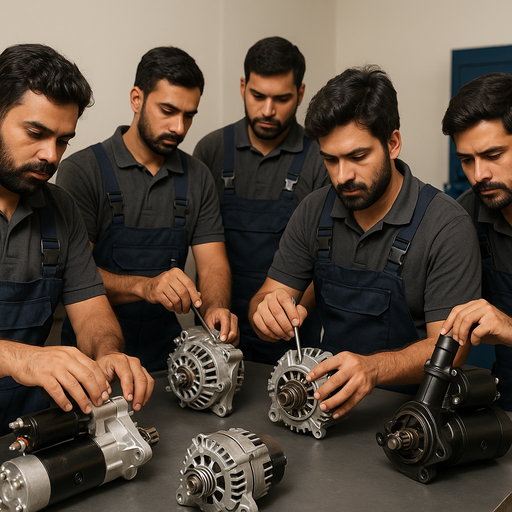 Best technicians of self starters and alternators